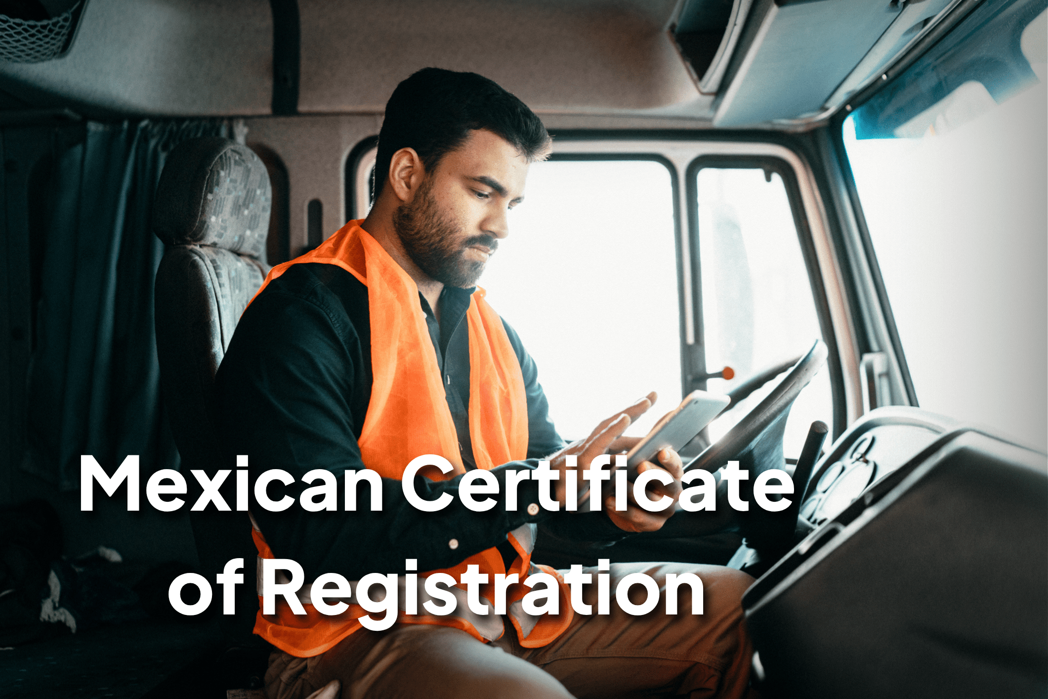 MX Certificate Mexican Certificate of Registration DOT Compliance Group