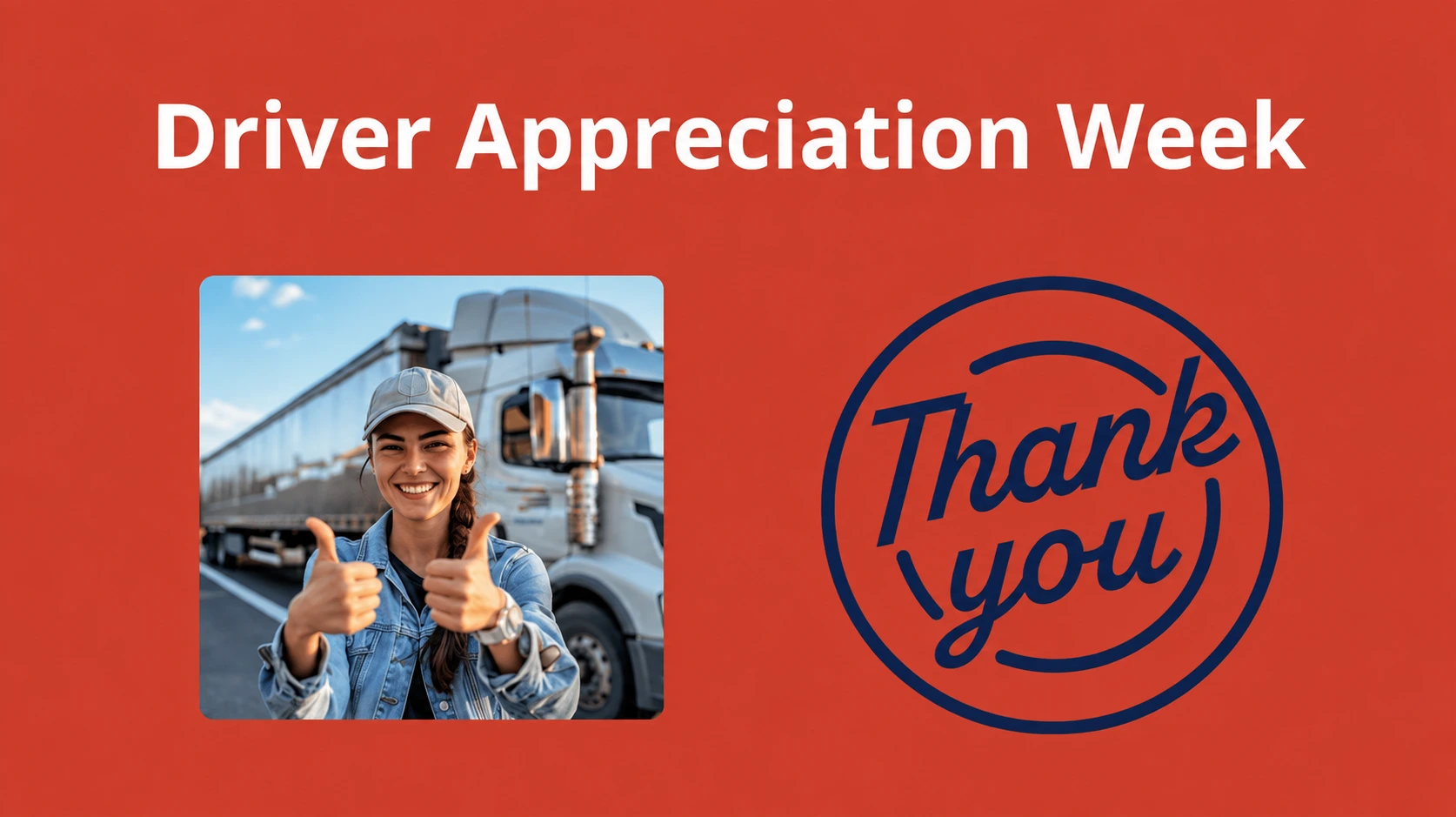 Driver Appreciation Week Banner