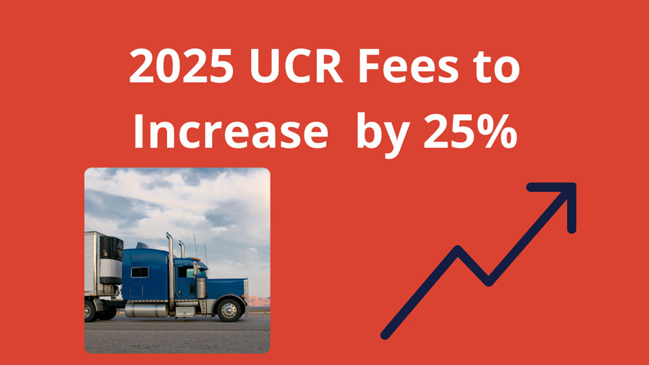 2025 UCR Fees to Increase by 25%