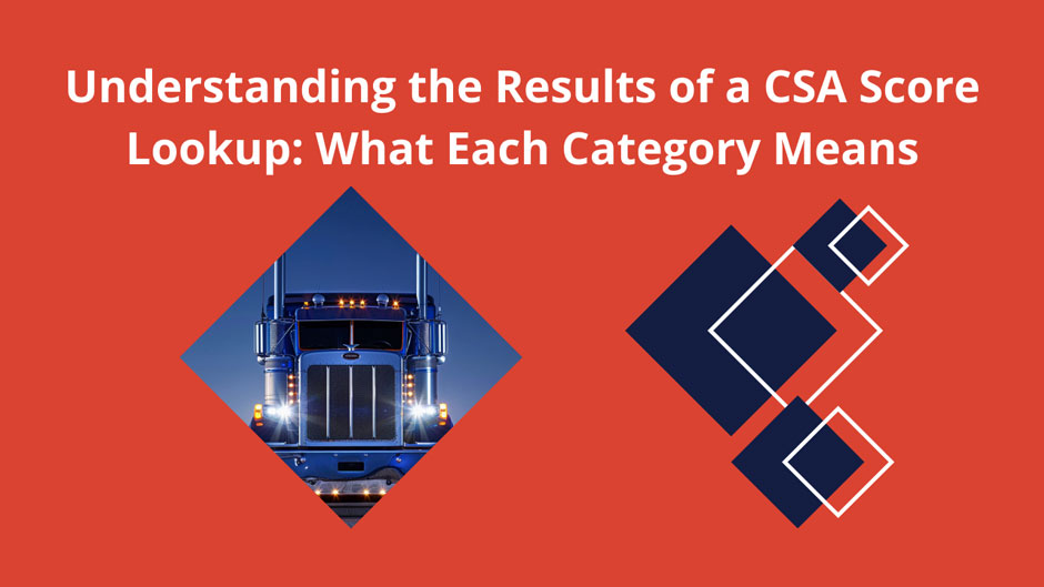 Understanding the Results of a CSA Score Lookup: What Each Category Means