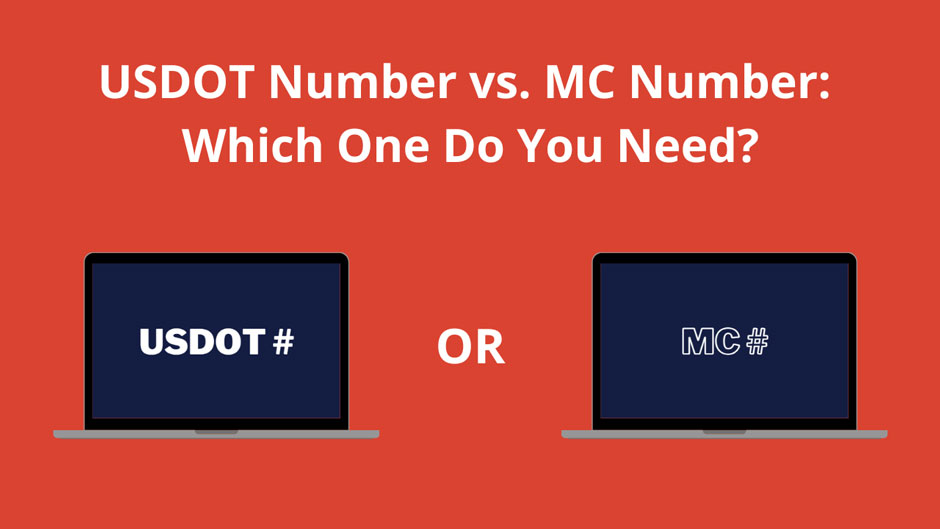 Understanding the Difference between USDOT Number and MC Number