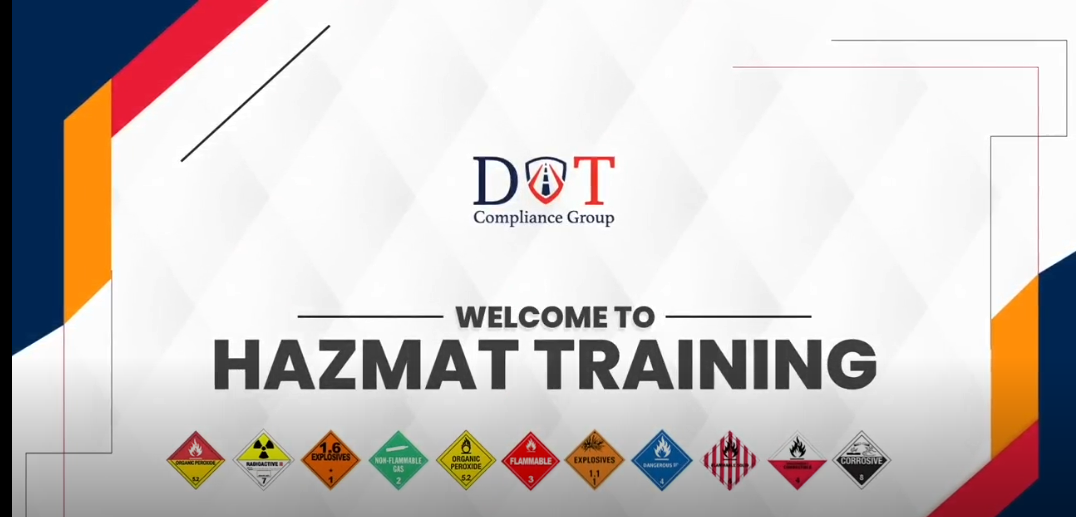 Hazmat Training Hazmat Video Placeholder